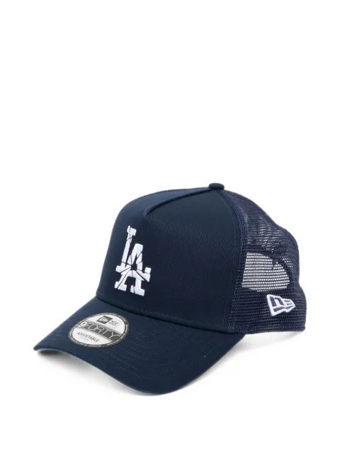 NEW ERA CAP 9Forty New York Yankees shattered logo A-frame trucker cap
