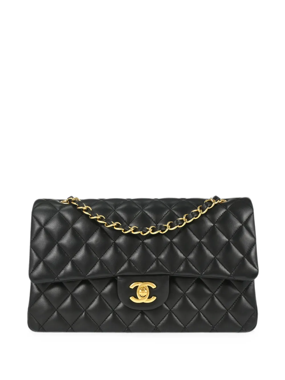 CHANEL Pre-Owned 2014 medium Classic Double Flap shoulder bag - Black