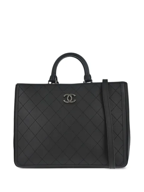 CHANEL Pre-Owned 2017-2018 Wild Stitch tote bag