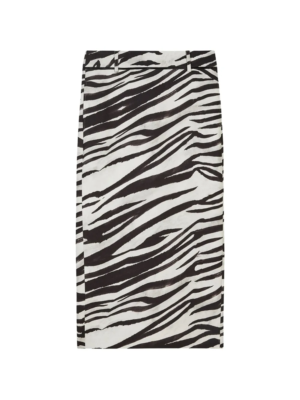 Patrizia Pepe jupe crayon à motif zébré - Blanc Patrizia Pepe jupe crayon à motif zébré - Blanc