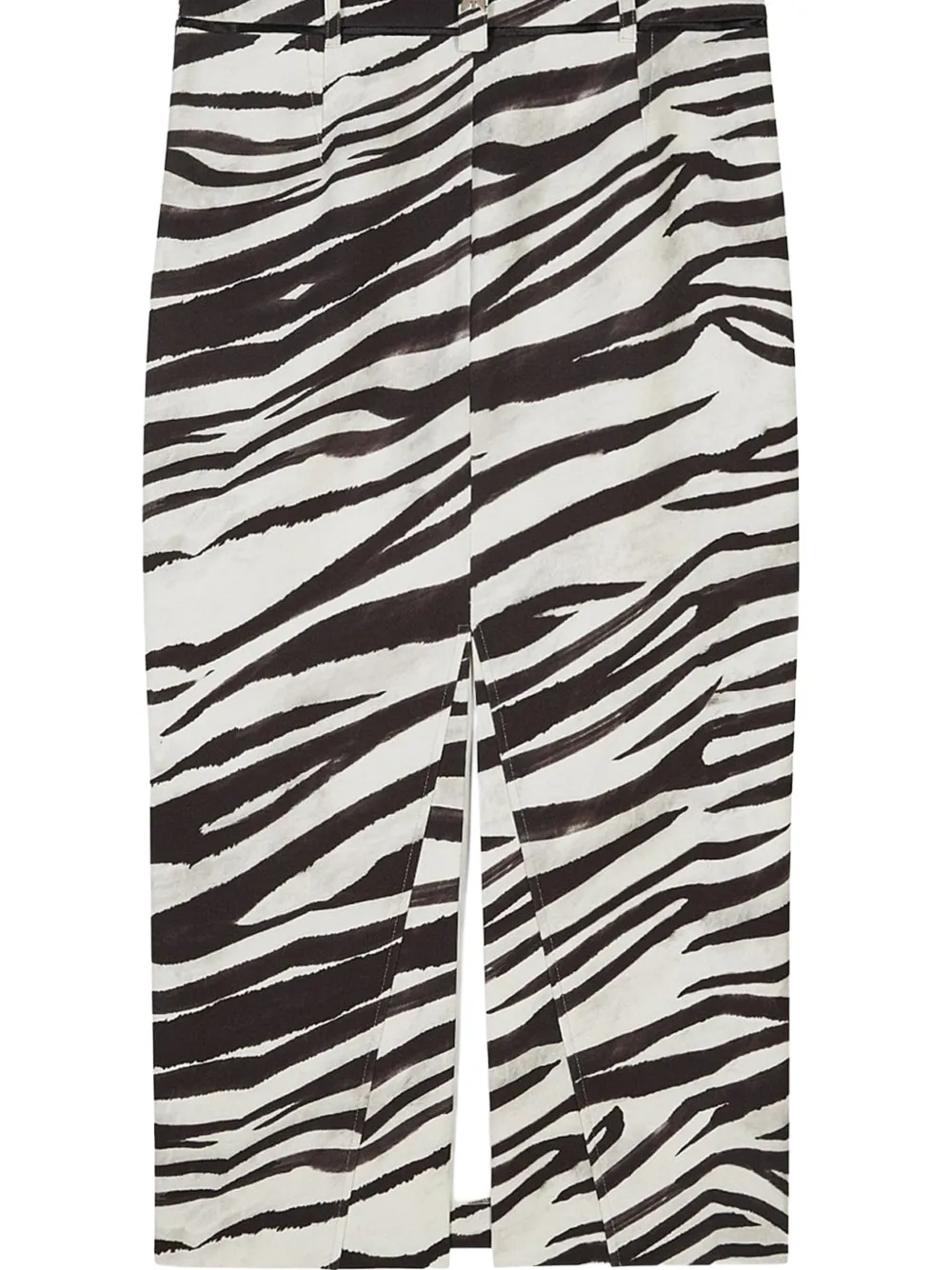 Patrizia Pepe Kokerrok met zebraprint Wit