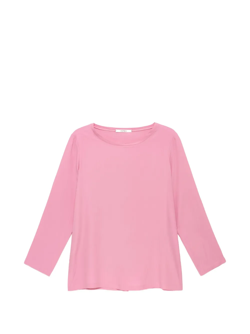 MALIPARMI side-slit crêpe de chine T-shirt - Rosa
