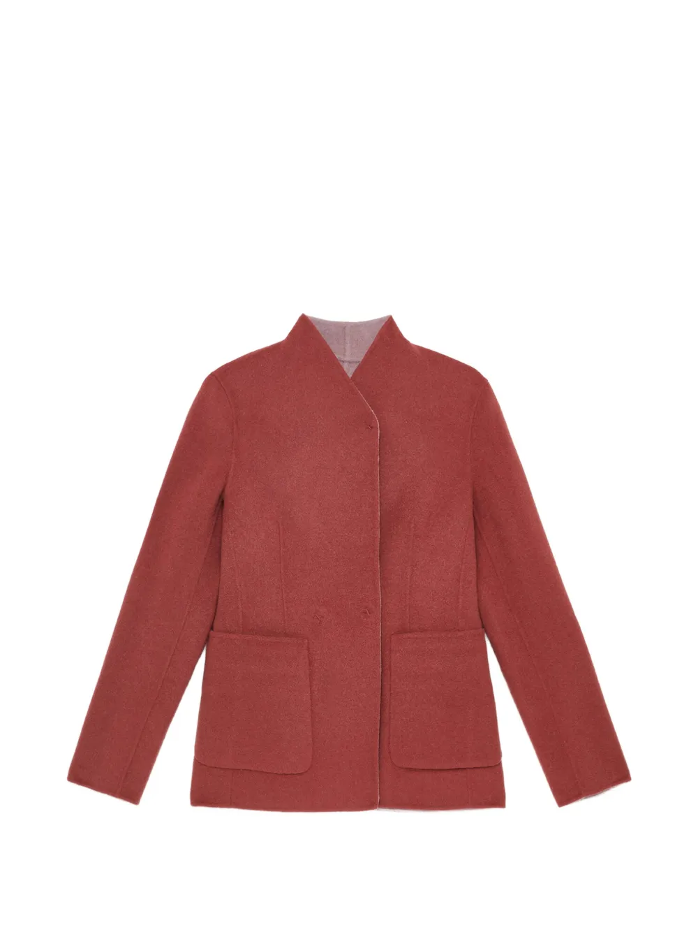 MALIPARMI reversible double-breasted jacket - Rosso
