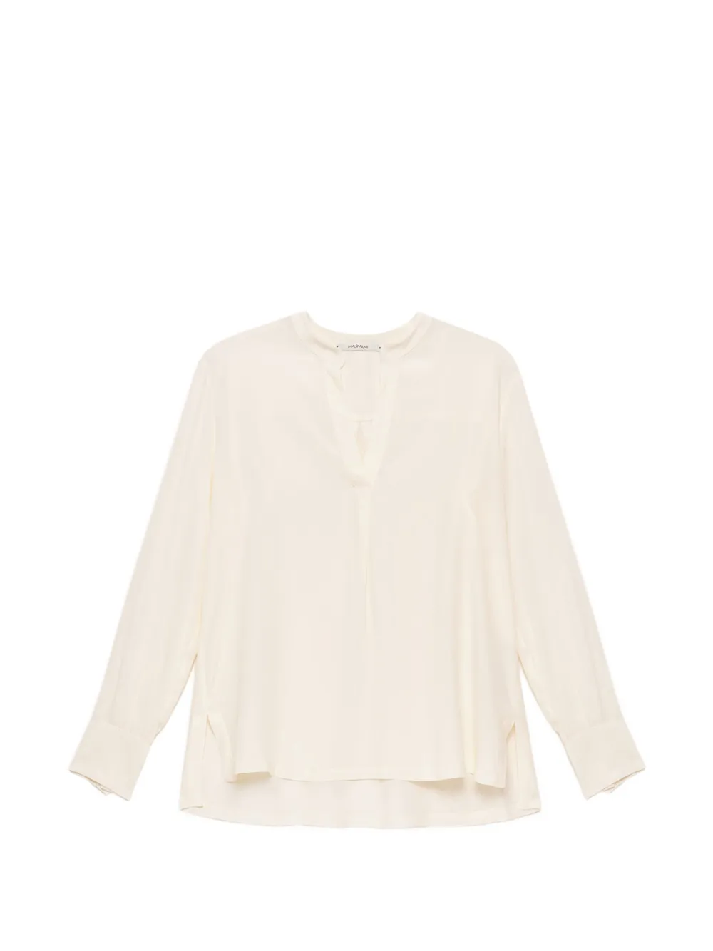 MALIPARMI crepe shirt - Tons neutres MALIPARMI crepe shirt - Tons neutres