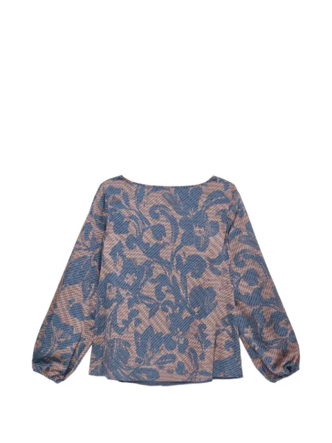 MALIPARMI Sweet Foliage reversible blouse