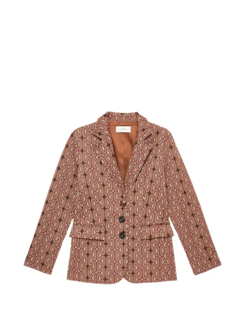 MALIPARMI Blazer con effetto jacquard