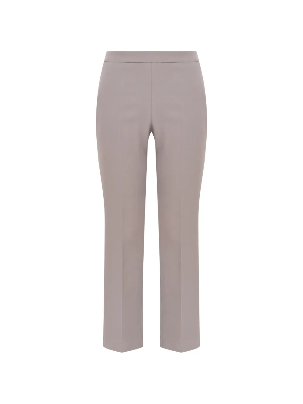 MALIPARMI pressed-crease flared trousers