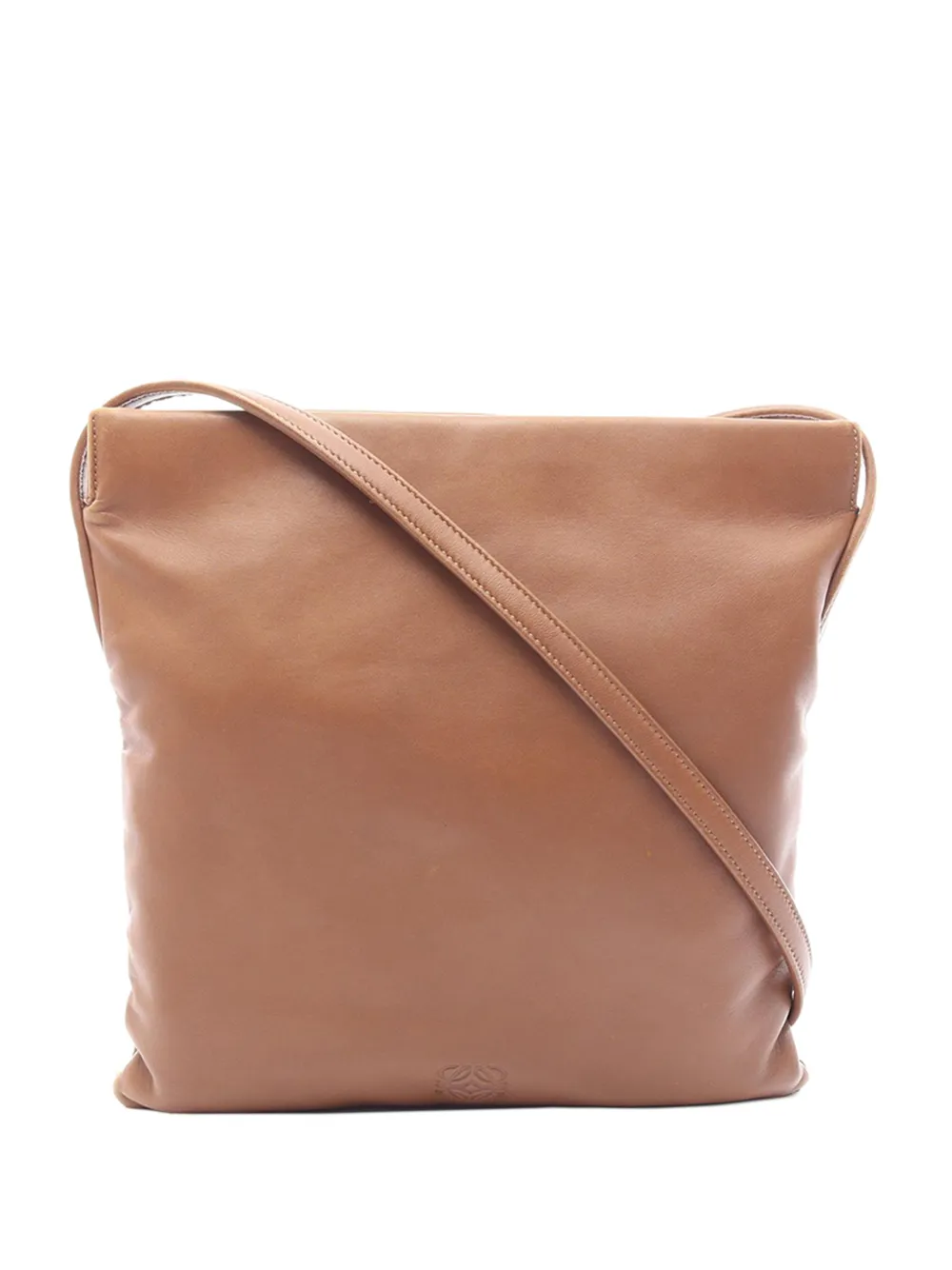 Loewe Pre-Owned 2000-2026 Nappa Anagram crossbody bag - Braun