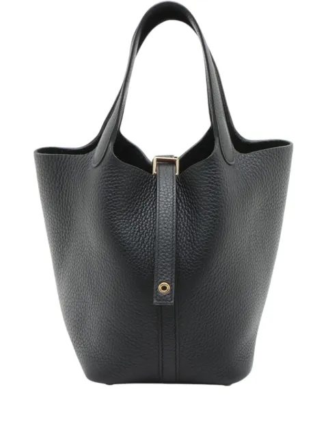 Hermès Pre-Owned bolsa de mano Picotin 18 de piel Clemence 2025