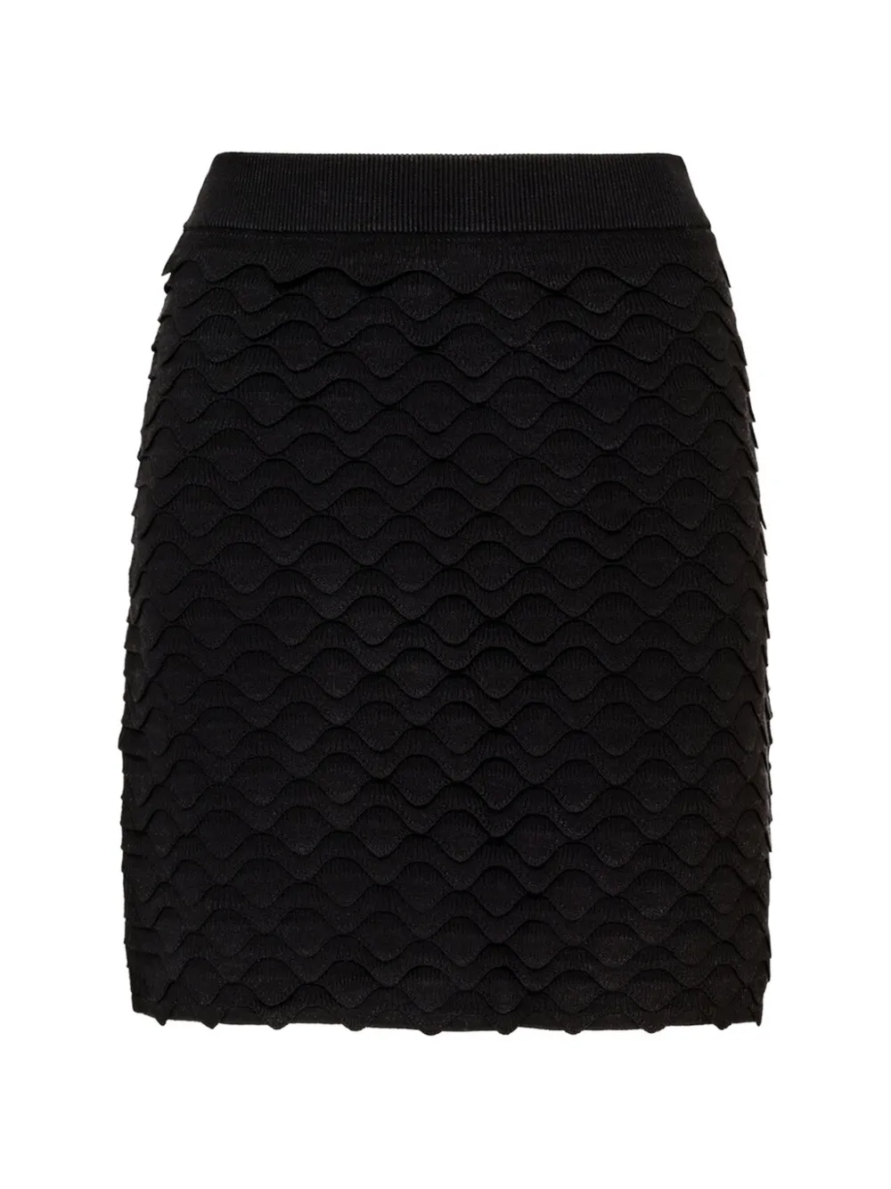 MALIPARMI Winter Wave mini skirt - Noir MALIPARMI Winter Wave mini skirt - Noir