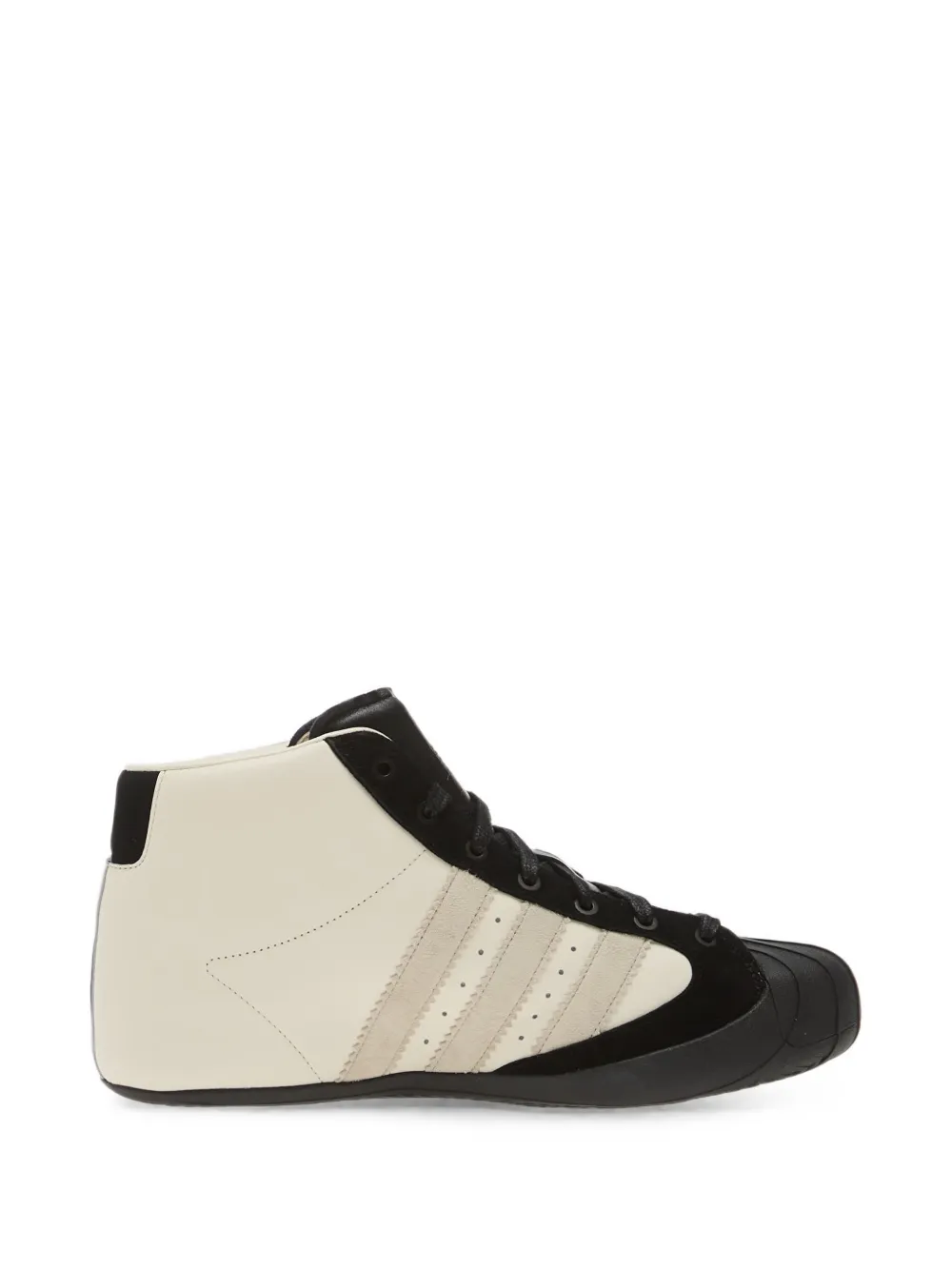 Y-3 Pro Model 3G leather high-top sneakers