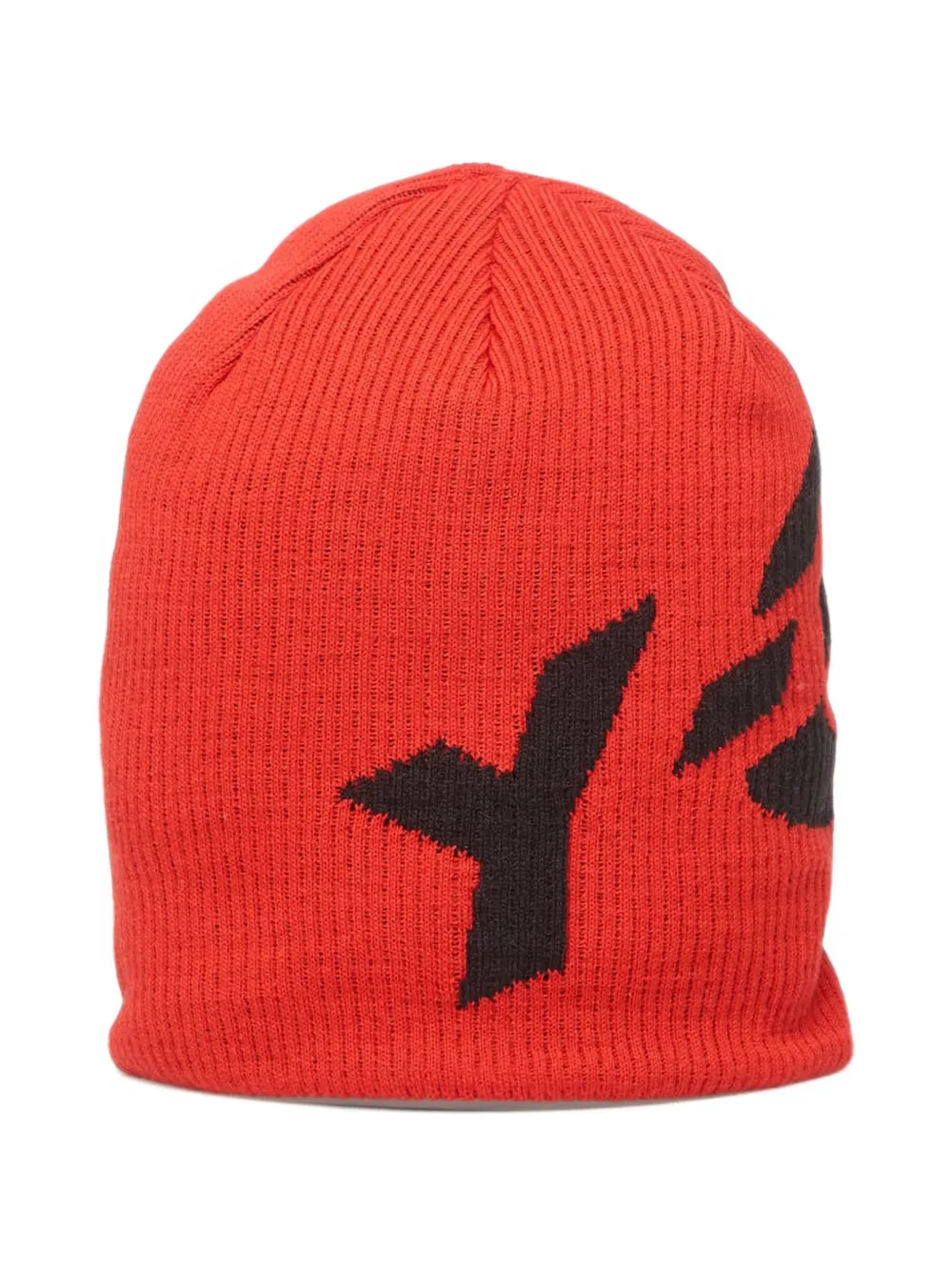 Y-3 graphic logo beanie - Rouge