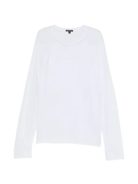 James Perse brushed Lotus long-sleeve T-shirt
