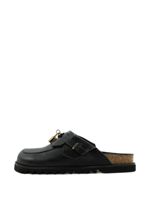 STADIUM GOODS® Bag padlock-detail slippers