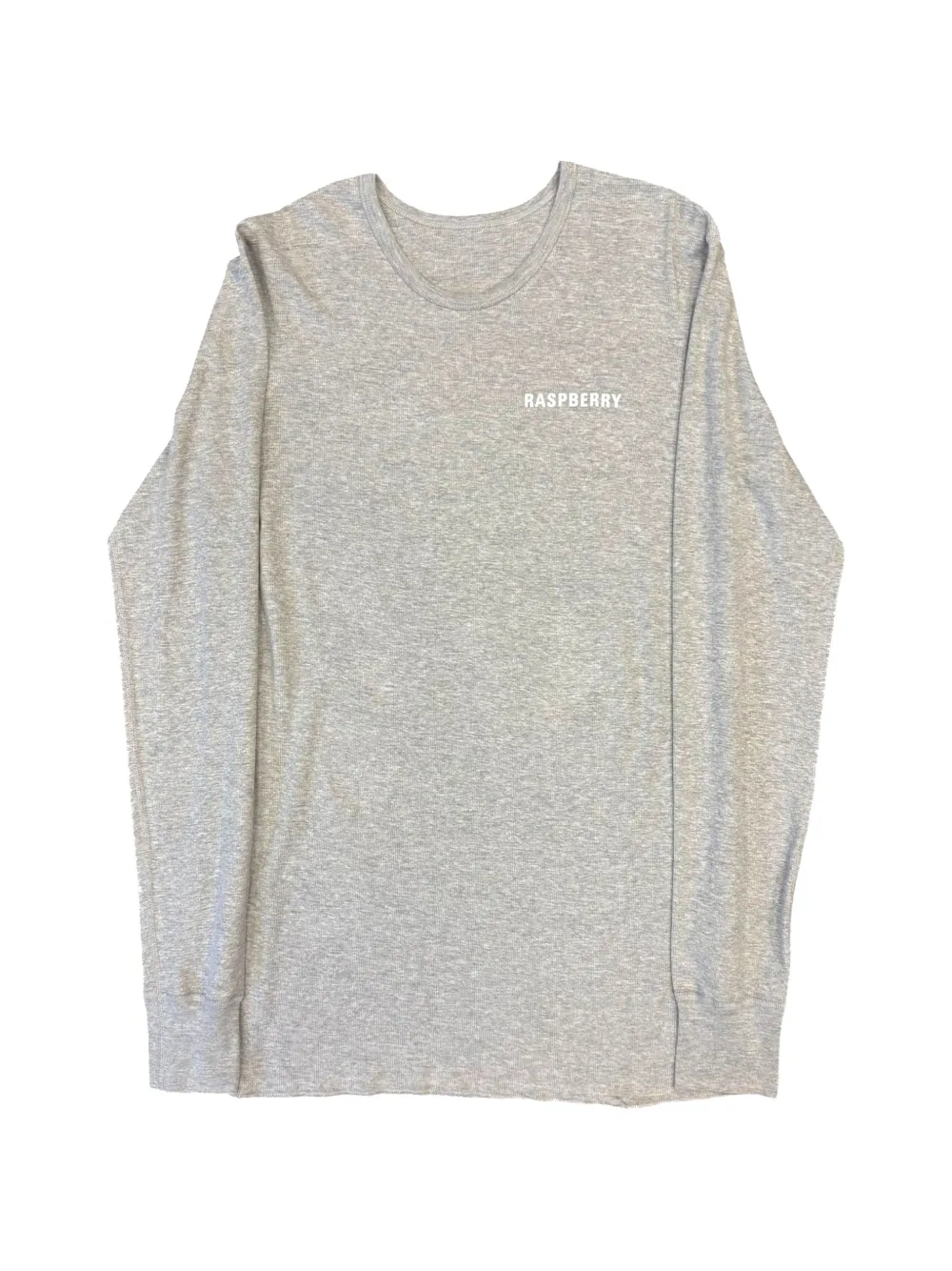 Gv Gallery Schwarzeneggar Thermal Long-sleeve T-shirt In Gray