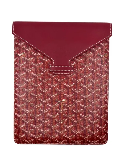 Goyard Pre-Owned Goyardine iPad case