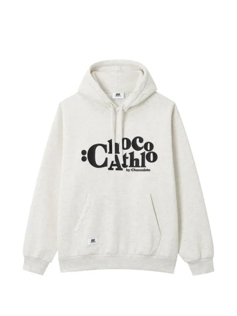 CHOCOOLATE logo-embroidered hoodie