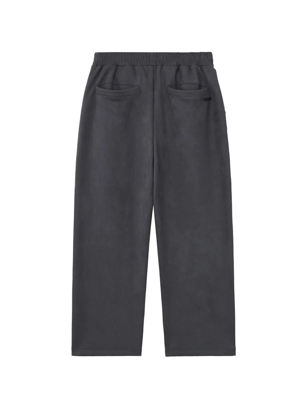 izzue elasticated-waist panelled trousers Grijs