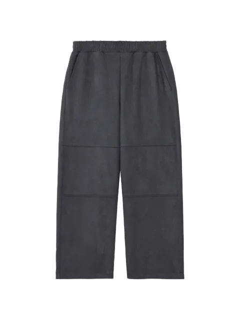 izzue elasticated-waist panelled trousers
