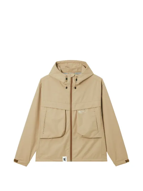 CHOCOOLATE zip-up hooded jacket