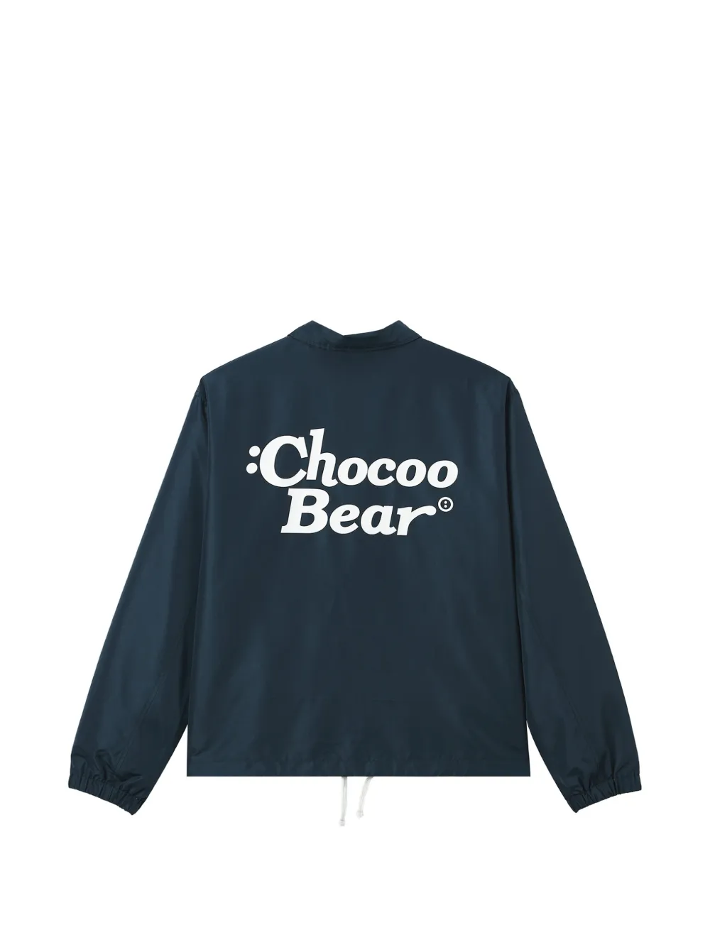 CHOCOOLATE logo-print bomber jacket Blauw