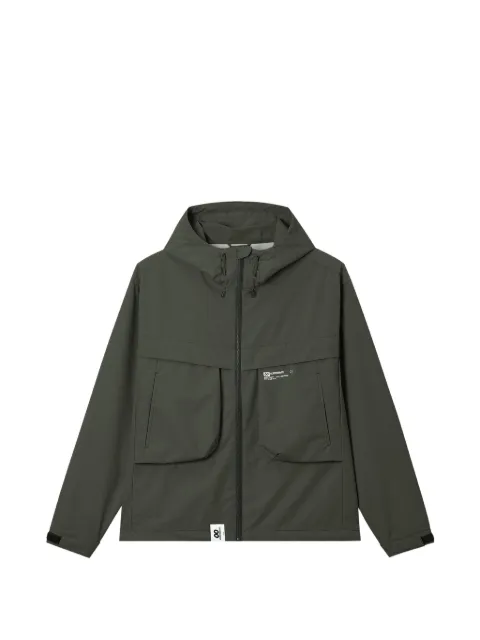 CHOCOOLATE zip-up hooded jacket