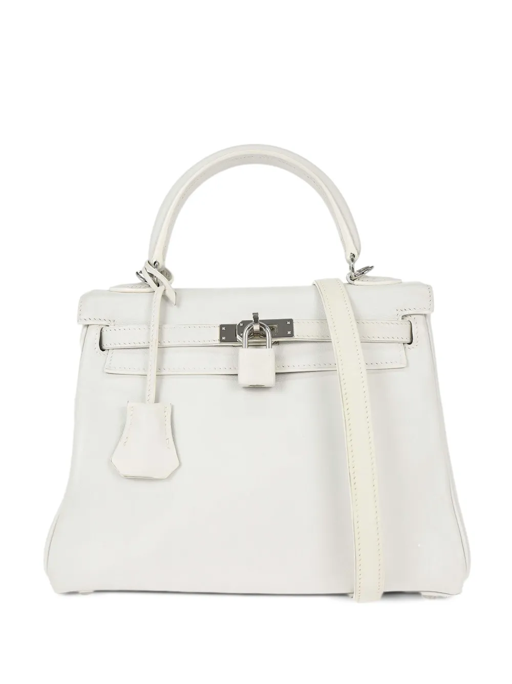 Hermès Pre-Owned 2007 25 Kelly Retourne tote bag - Weiß