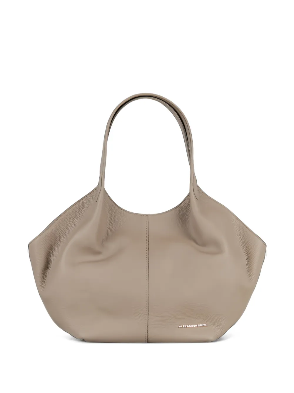 Alexander Smith medium Rachel grained-leather shoulder bag - Toni neutri