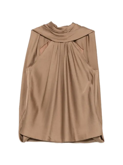 SIMKHAI  draped halterneck top
