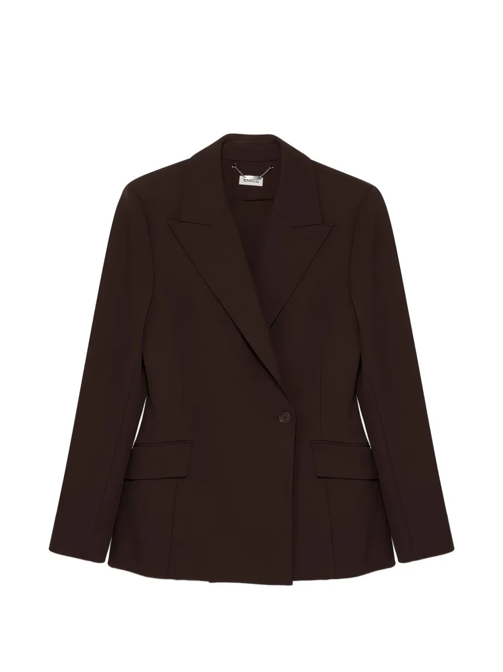 SIMKHAI blazer Surabhi à revers pointus - Marron SIMKHAI blazer Surabhi à revers pointus - Marron