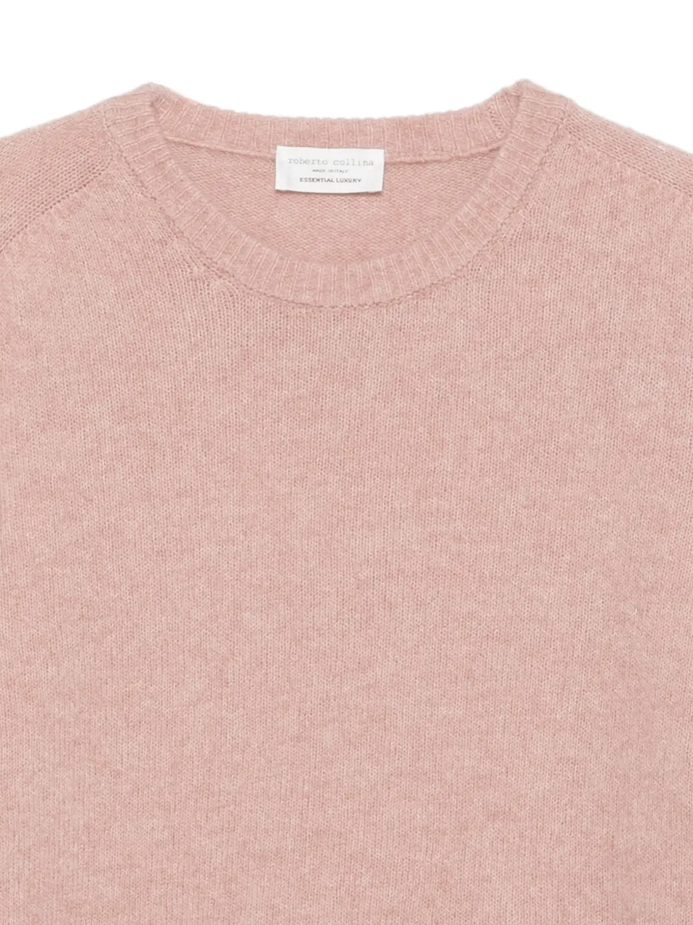 Roberto Collina crew-neck sweater Roze