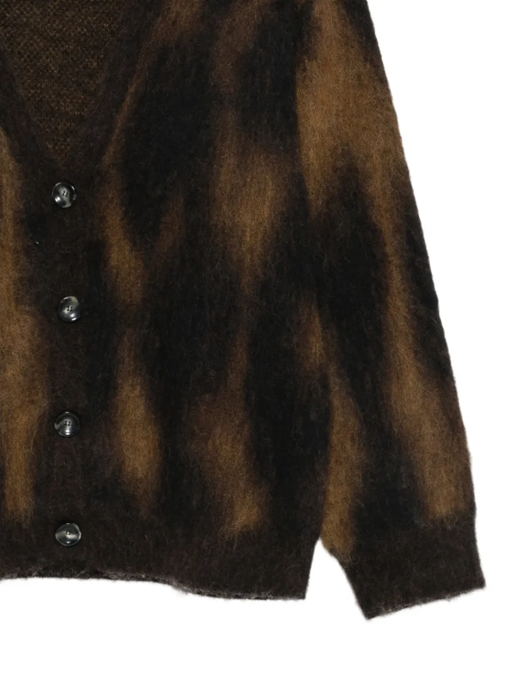 Roberto Collina V-neck cardigan Bruin