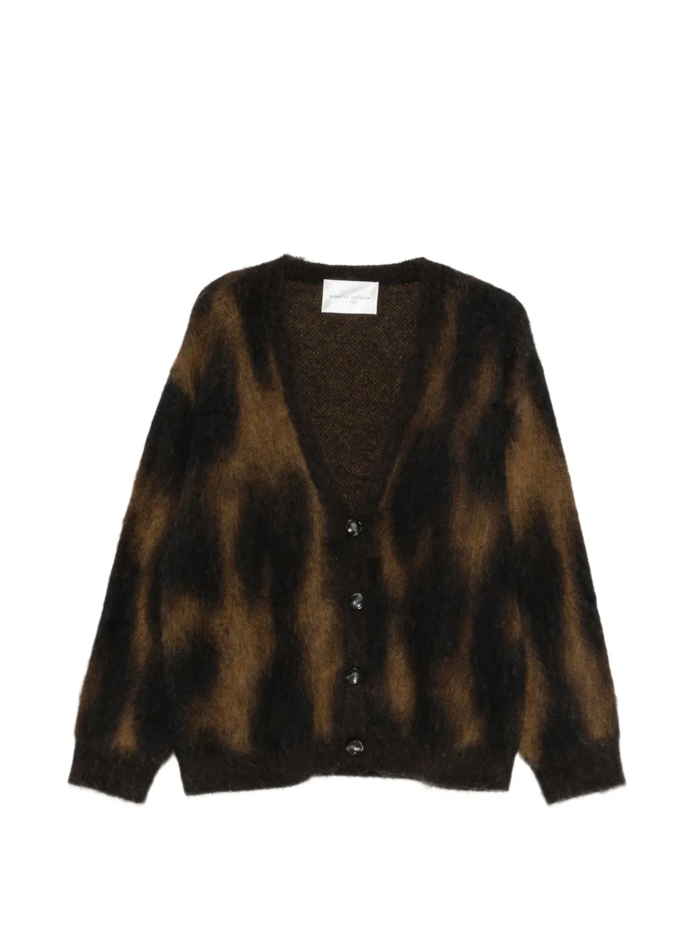 Roberto Collina V-neck cardigan - Braun