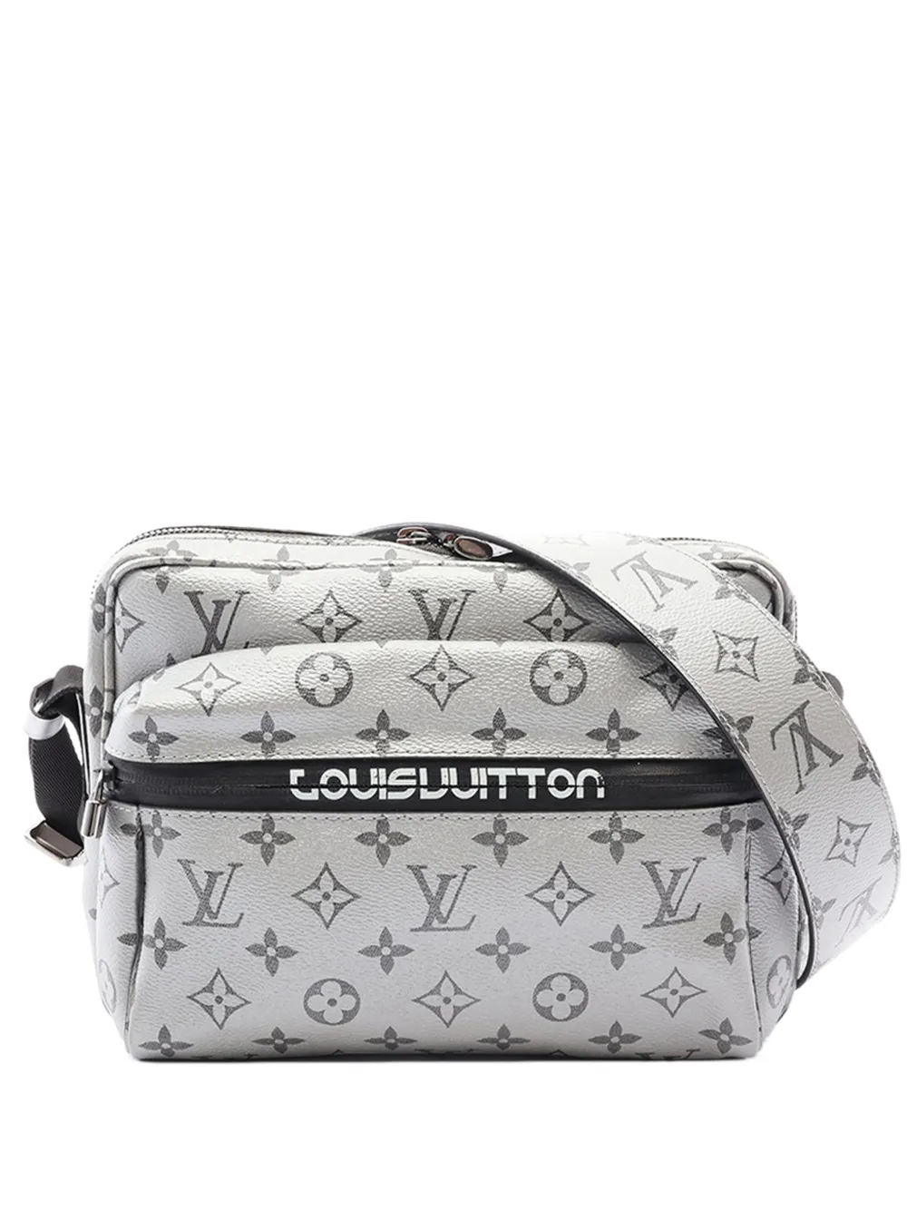 Louis Vuitton Pre-Owned 2017 Monogram Reflect Outdoor Messenger PM crossbody bag - Argento