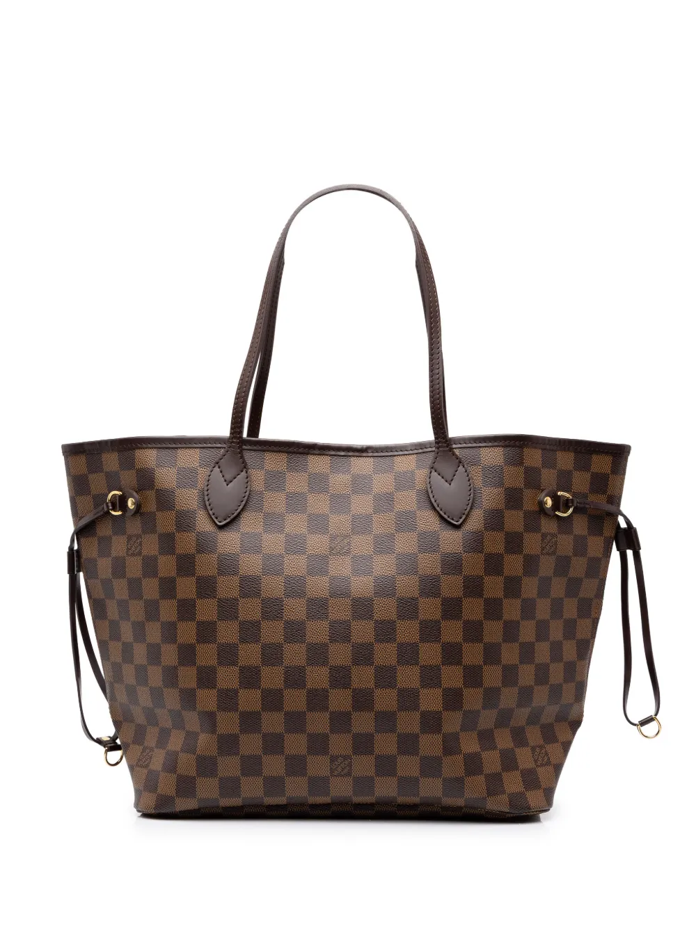 Louis Vuitton Pre-Owned 2009 Damier Ebene Neverfull MM tote bag - Marrone