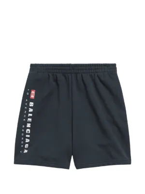 Balenciaga（バレンシアガ）メンズ スウェットハーフパンツ - FARFETCH