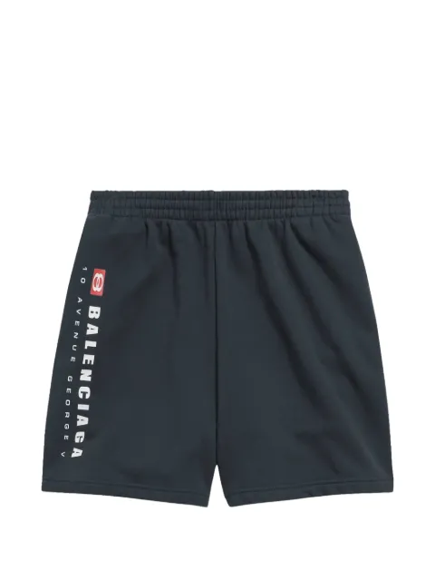 Balenciaga Unity logo-print shorts