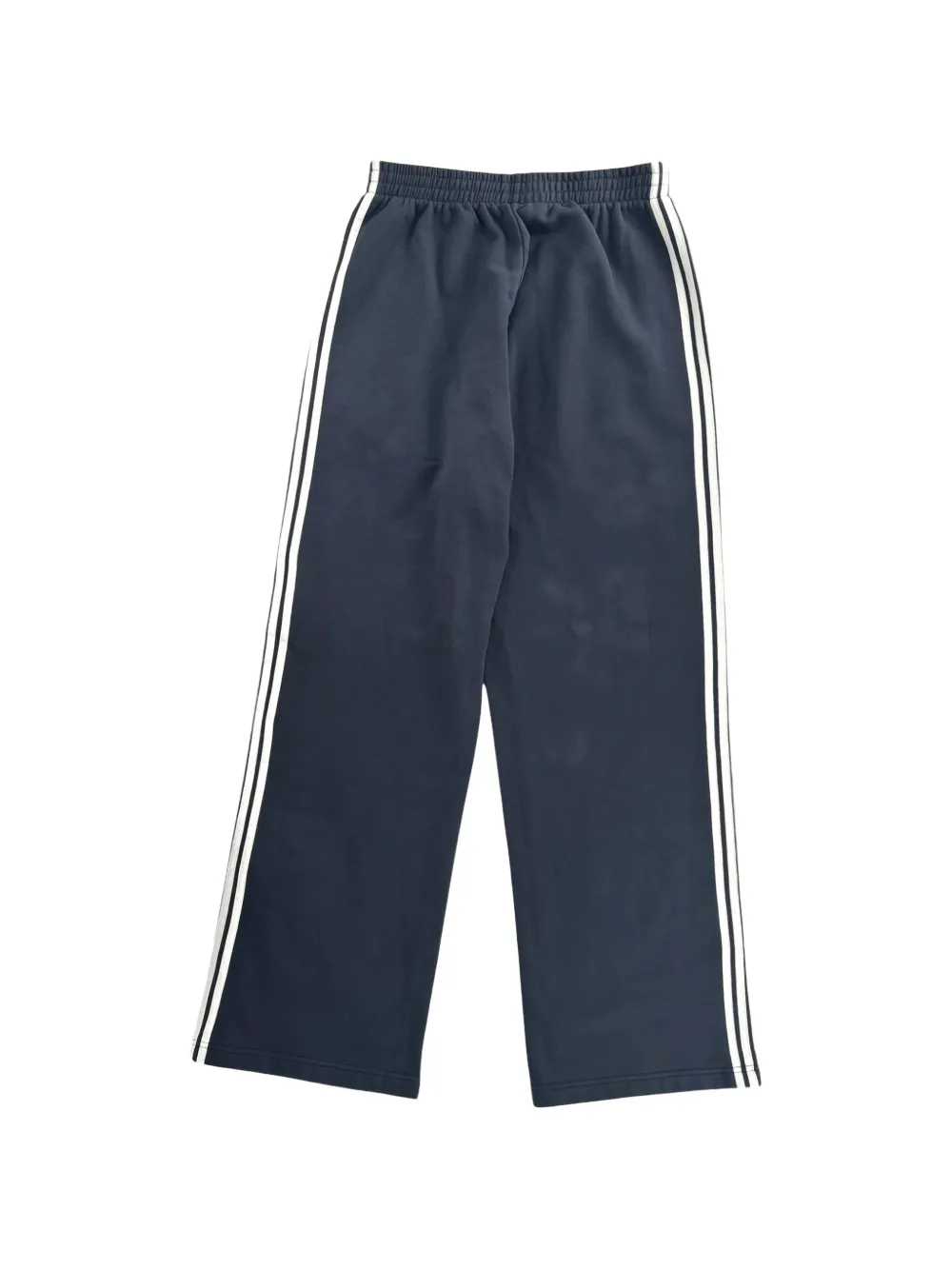 Balenciaga logo-print side-stripe track pants Blauw
