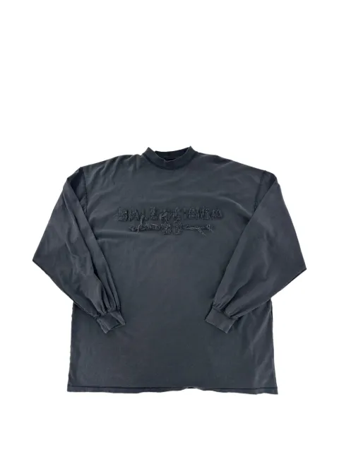 Balenciaga Inside Out BB long-sleeve T-shirt