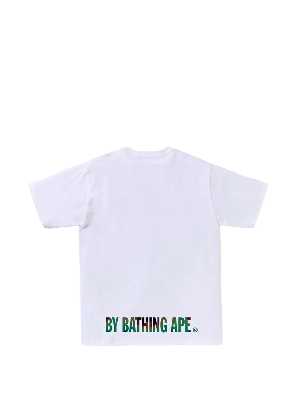 A BATHING APE Thermography Ape Face T-shirt Wit