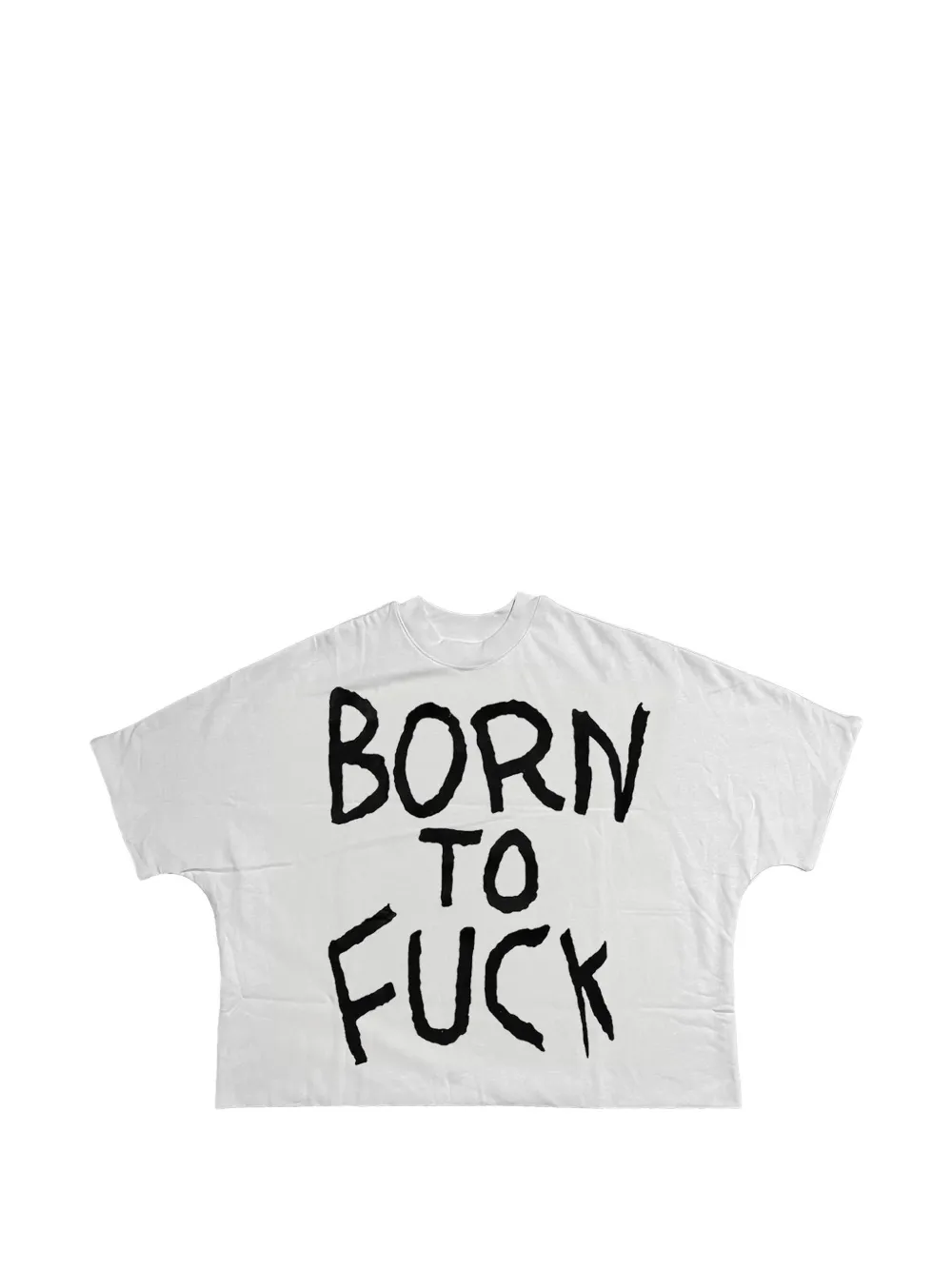 STADIUM GOODS T-shirt met tekst Wit
