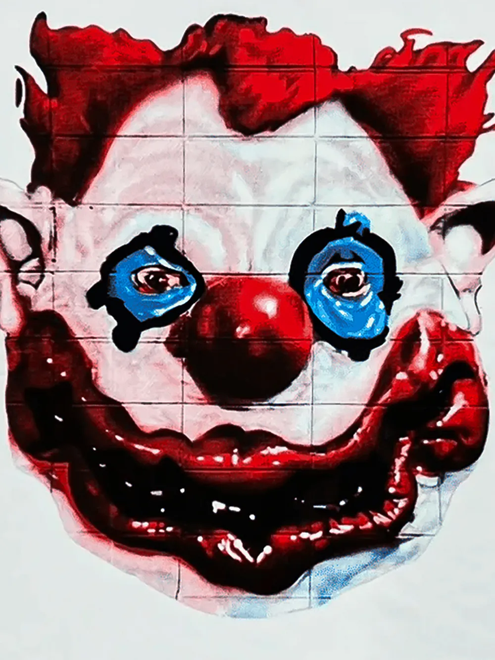 STADIUM GOODS T-shirt met clown-print Wit