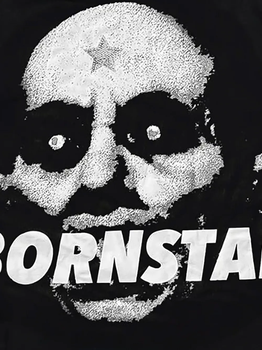 STADIUM GOODS Bornstar Face T-shirt Zwart