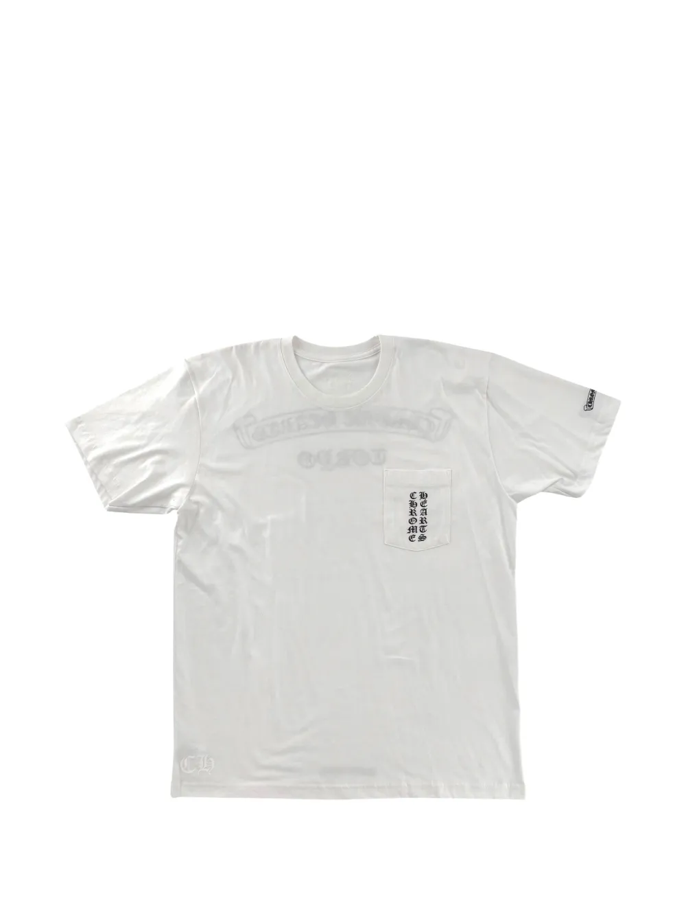 Chrome Hearts Tokyo Exclusive Scroll Logo short-sleeve T-shirt - White