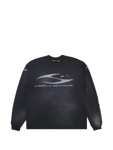 HELLSTAR logo-print long-sleeve T-shirt