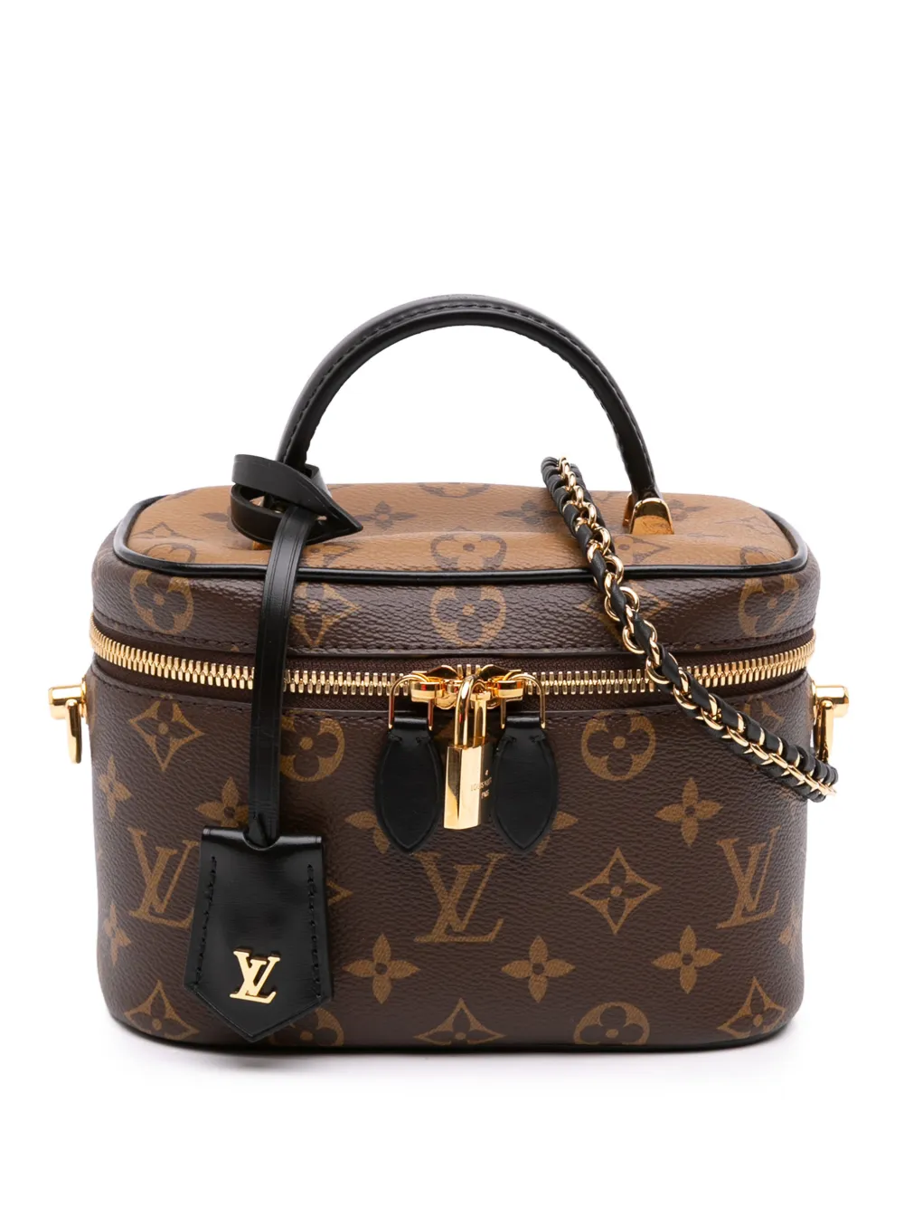 Louis Vuitton Pre-Owned 2021-2026 Monogram Reverse Vanity PM satchel - Brown