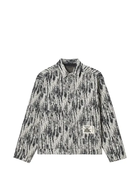 Musium Div. abstract-print jacket