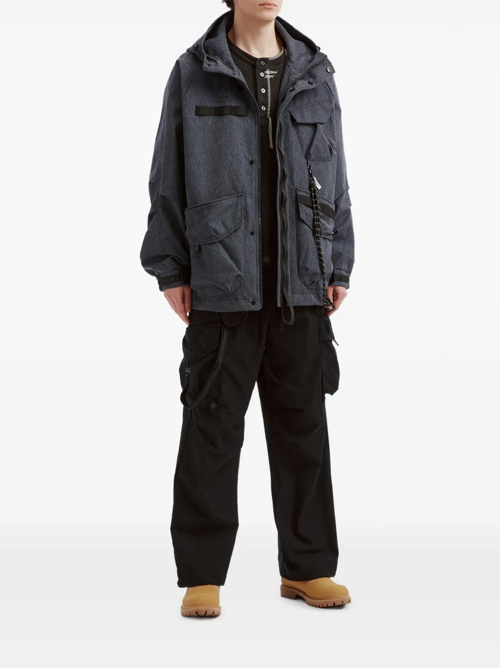 Musium Div. Jack met capuchon Blauw