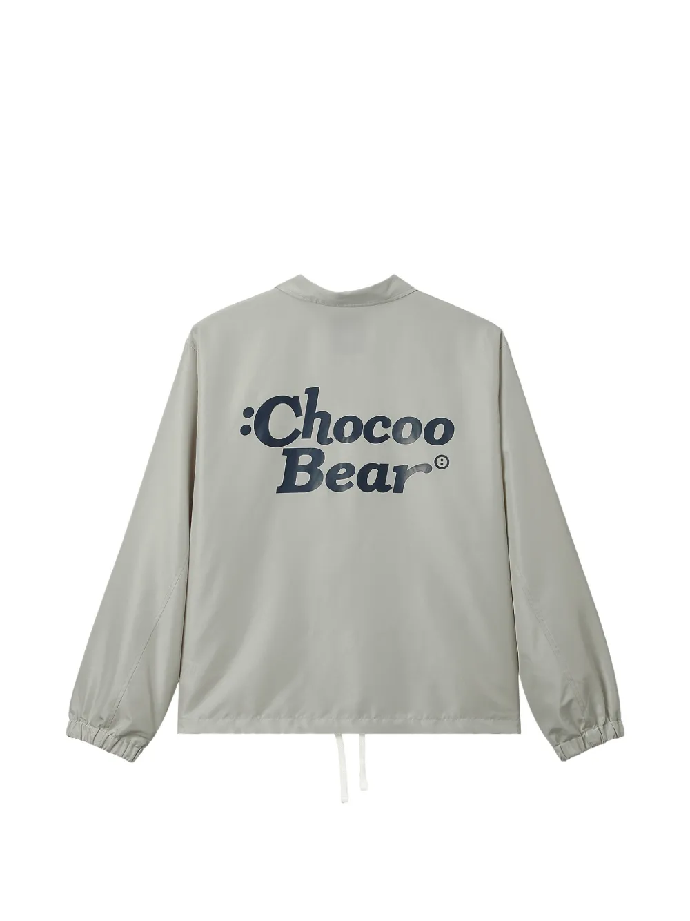 CHOCOOLATE logo-patch bomber jacket Grijs