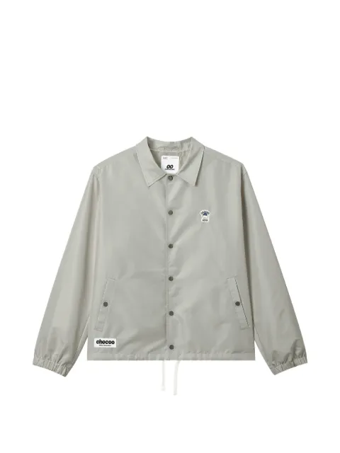 CHOCOOLATE logo-patch bomber jacket